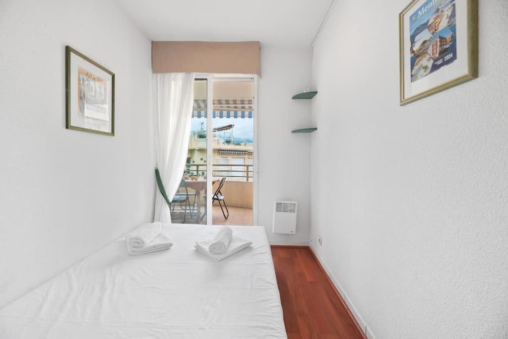 Riviera Prestige - Front De Mer - Terrasse - Parking Roquebrune-Cap-Martin Bagian luar foto